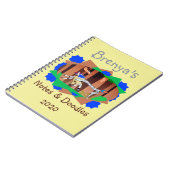 Notities en doppen notitieboek (Linkerzijde)