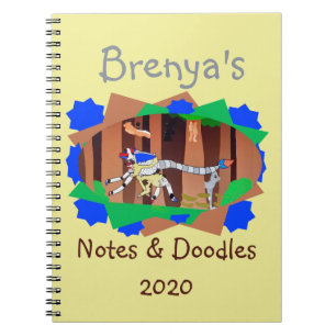 Notities en doppen notitieboek