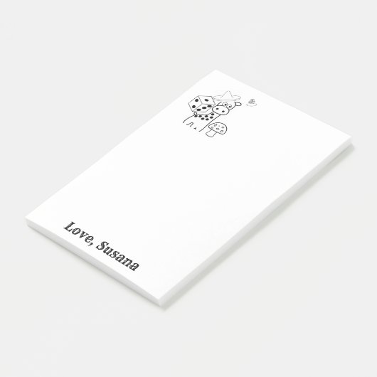 Notities Giraffe Kleur Post it Notitie Post-it® Notes (Schuin)
