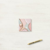 notities in stijlvolle abstracte grafiek post-it® notes (Op bureau)