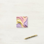 notities in stijlvolle abstracte grafiek post-it® notes (Op bureau)
