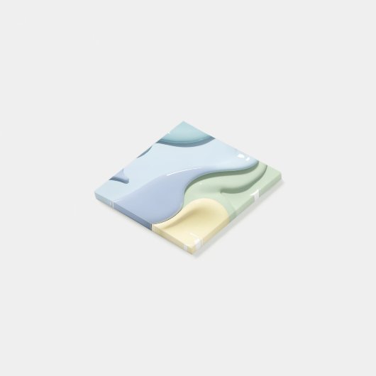 Notities in stijlvolle grafiek post-it® notes (Schuin)