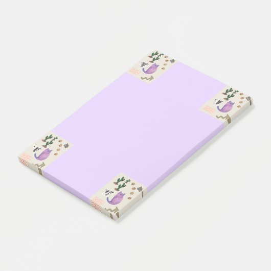 Notities Meerval Cactus Post-it® Notes (Schuin)