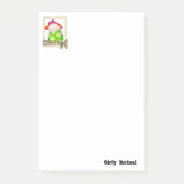 Notities Meisjesachtige Bloemen Post-it® Notes (Voorkant)