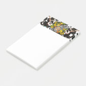 Notities Meow Kat Bloem Honden Post-it® Notes (Schuin)
