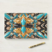 Notities met Bahamas kleuren Post-it® Notes (Op bureau)