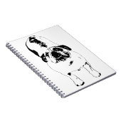 Notities met een Bulldog Notitieboek (Rechterzijde)