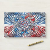 Notities met Franse kleuren Post-it® Notes (Op bureau)