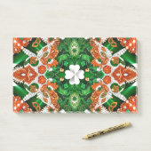 Notities met Ierse kleuren Post-it® Notes (Op bureau)