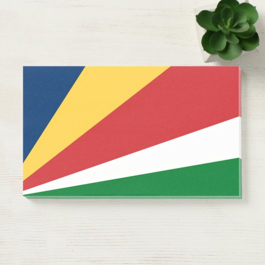 Notities met Seychellen kleuren Post-it® Notes (Kantoor)