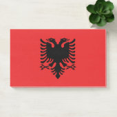 Notities met vlag van Albanië Post-it® Notes (Kantoor)