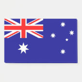 Notities met vlag van Australië Post-it® Notes (Voorkant)