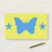 Notities met vlag van Bady Bassit Post-it® Notes (Op bureau)