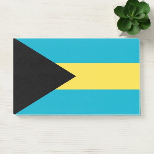 Notities met vlag van Bahama's Post-it® Notes (Kantoor)