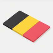 Notities met vlag van België Post-it® Notes (Schuin)