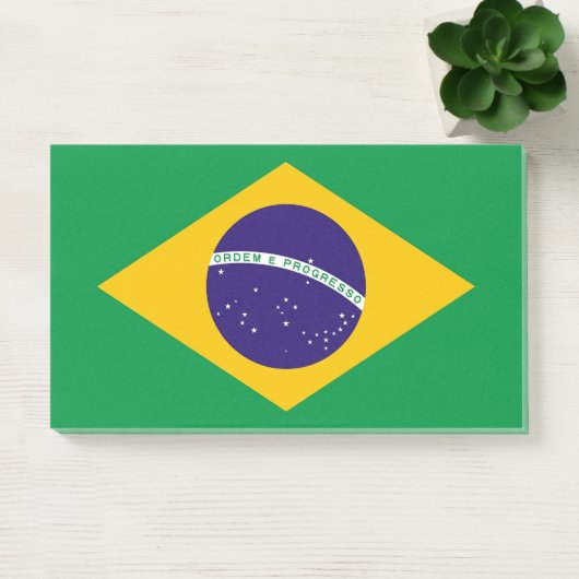Notities met vlag van Brazilië Post-it® Notes (Kantoor)