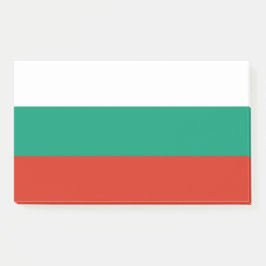 Notities met vlag van Bulgarije Post-it® Notes