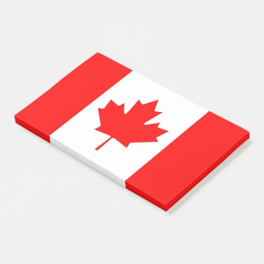 Notities met vlag van Canada Post-it® Notes (Schuin)