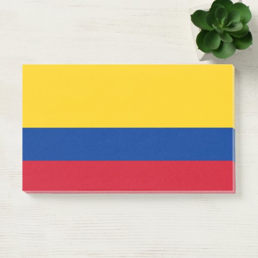 Notities met vlag van Colombia Post-it® Notes (Kantoor)
