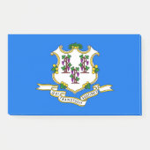 Notities met vlag van Connecticut, Verenigde State Post-it® Notes (Voorkant)
