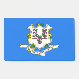 Notities met vlag van Connecticut, Verenigde State Post-it® Notes