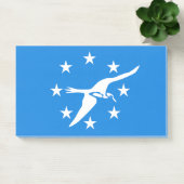 Notities met vlag van Corpus Christi, VS Post-it® Notes (Kantoor)