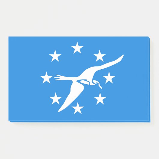 Notities met vlag van Corpus Christi, VS Post-it® Notes (Voorkant)