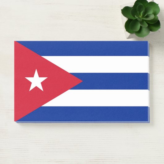 Notities met vlag van Cuba Post-it® Notes (Kantoor)