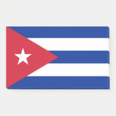 Notities met vlag van Cuba Post-it® Notes (Voorkant)