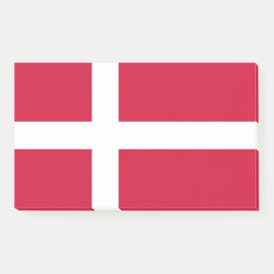 Notities met vlag van Denemarken Post-it® Notes