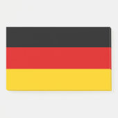 Notities met vlag van Duitsland Post-it® Notes (Voorkant)