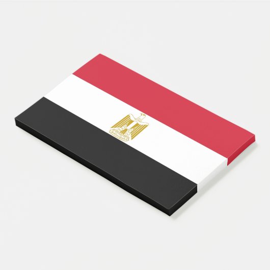 Notities met vlag van Egypte Post-it® Notes (Schuin)