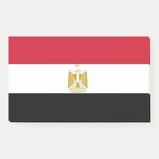 Notities met vlag van Egypte Post-it® Notes (Voorkant)
