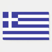 Notities met vlag van Griekenland Post-it® Notes (Voorkant)