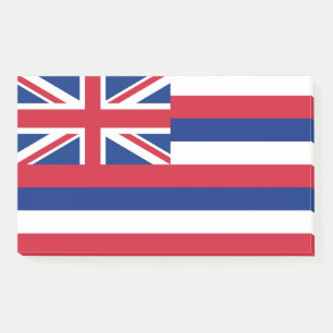 Notities met vlag van Hawaï, Verenigde Staten Post-it® Notes