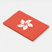 Notities met vlag van Hongkong Post-it® Notes (Schuin)