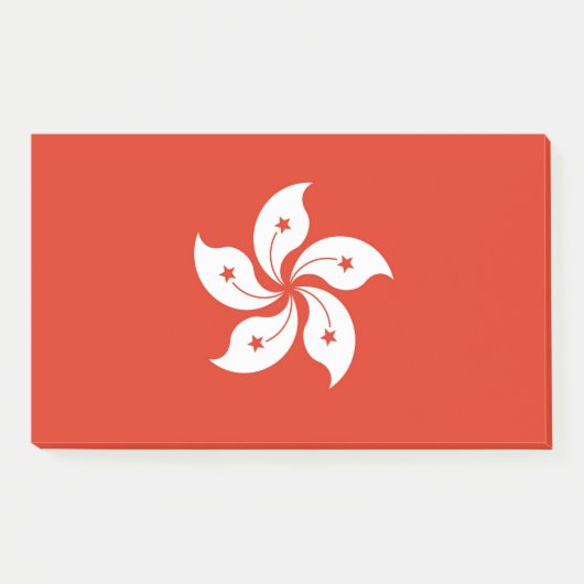 Notities met vlag van Hongkong Post-it® Notes (Voorkant)