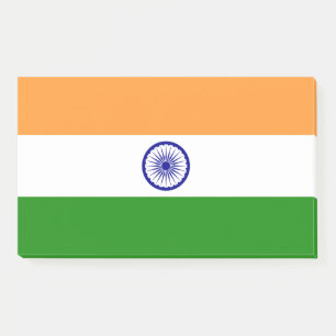 Notities met vlag van India Post-it® Notes