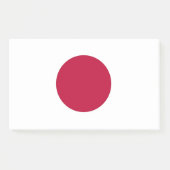 Notities met vlag van Japan Post-it® Notes (Voorkant)
