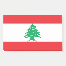 Notities met vlag van Libanon Post-it® Notes