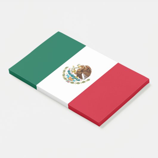 Notities met vlag van Mexico Post-it® Notes (Schuin)