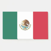 Notities met vlag van Mexico Post-it® Notes (Voorkant)