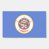 Notities met vlag van Minnesota, Verenigde Staten Post-it® Notes (Voorkant)