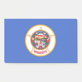 Notities met vlag van Minnesota, Verenigde Staten Post-it® Notes