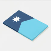 Notities met vlag van Minnesota, VS Post-it® Notes (Schuin)