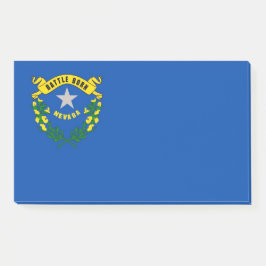 Notities met vlag van Nevada, Verenigde Staten Post-it® Notes