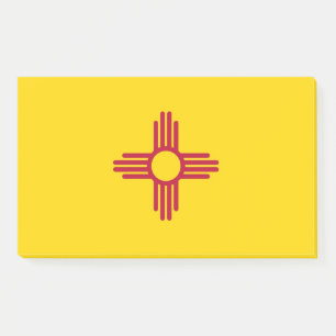 Notities met vlag van New Mexico, Verenigde Staten Post-it® Notes