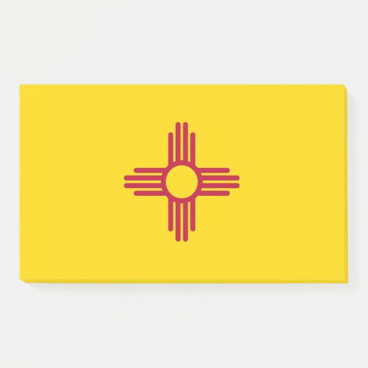 Notities met vlag van New Mexico, Verenigde Staten Post-it® Notes (Voorkant)