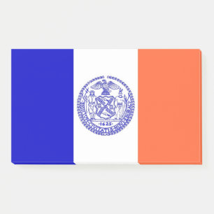 Notities met vlag van New York City, Verenigde Sta Post-it® Notes