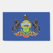 Notities met vlag van Pennsylvania State, Verenigd Post-it® Notes (Voorkant)